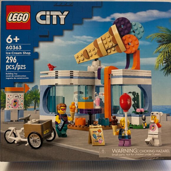 NEW Official Lego City Ice-Cream Shop Set #60363 - 296 Pieces - Picture 11 of 11